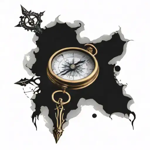 Compass And Clock