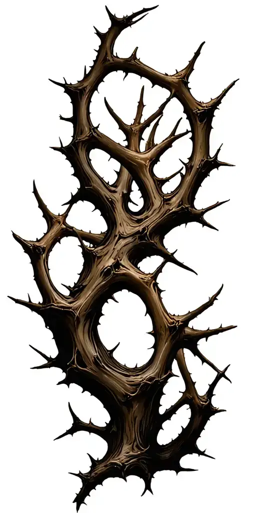 Thorn Branches Shaped Like