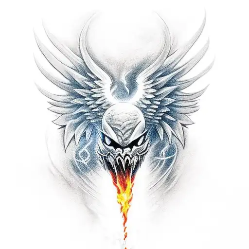 Aggressive Fenix In Fire