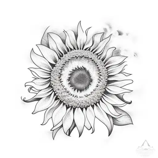 Astronaut In Sunflower Field