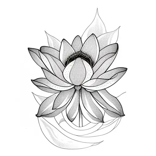 Fine Wild Flowers Including A Lotus