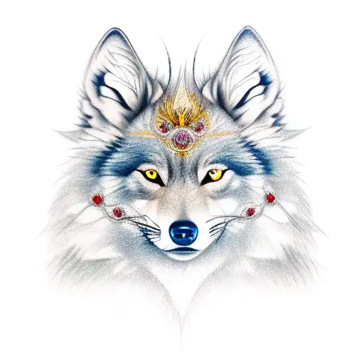 Chrysocyon Brachyurus Wolf