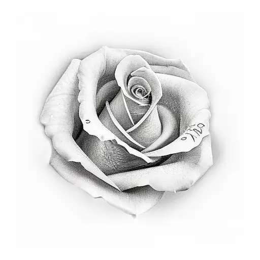 Red A Stand Rose Flower With Stem