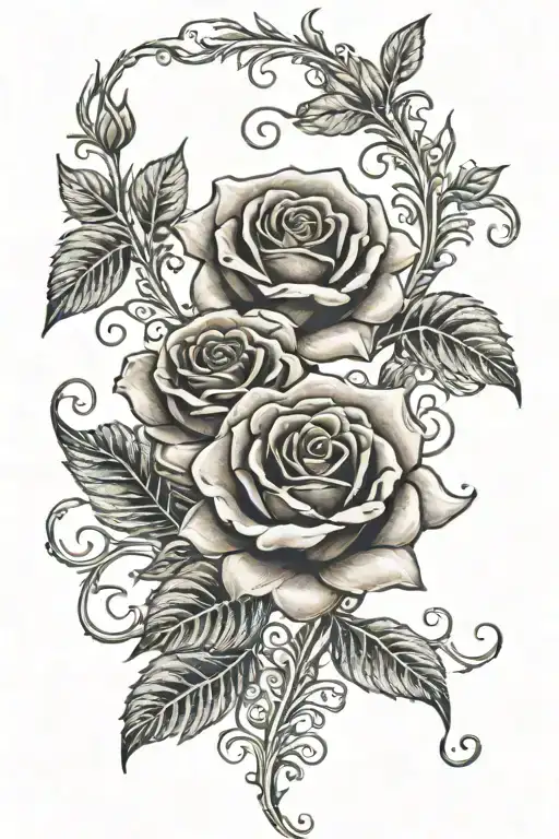 Filigree And Roses