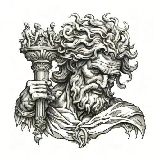 Zeus God Atlas Holding