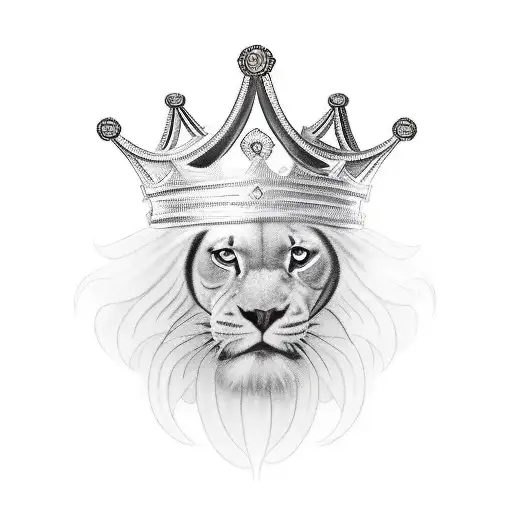 Number 3 With A King's Crown On Top