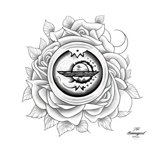 Sun And Moon And Roses