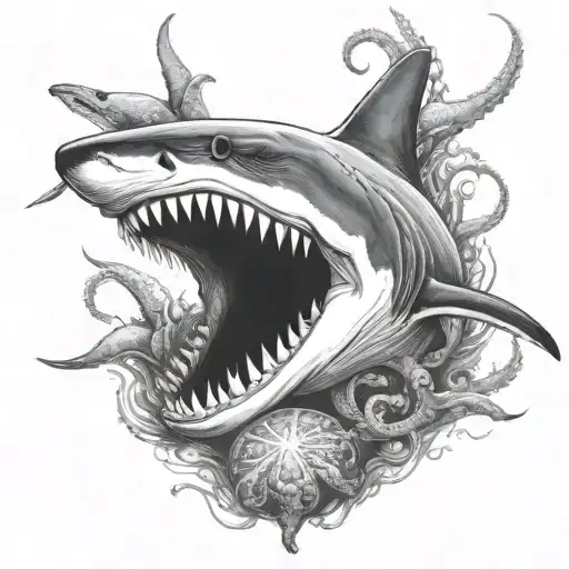 Shark Octopus