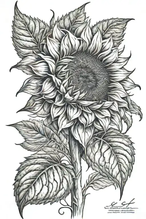 Sunflower With Date