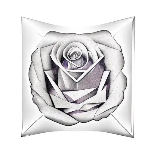 Amethyst Crystal Envelope By Roses