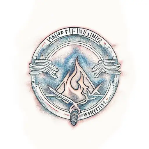 Camping Whiskey Fire