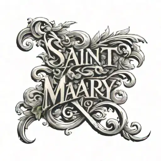 Saint Mary Italic Font