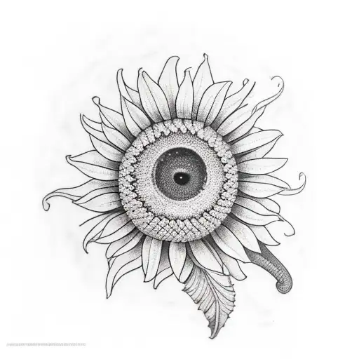 African House Snake With Sunflowers