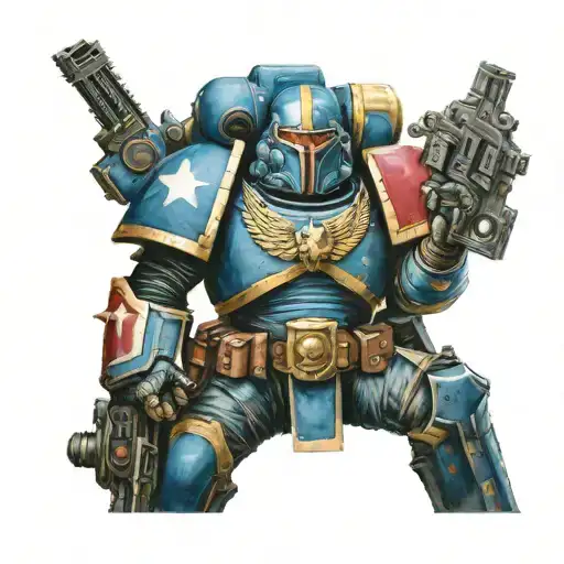 Warhammer 40K Space Marine