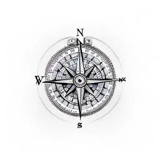 Norse Compass And Irish Knot