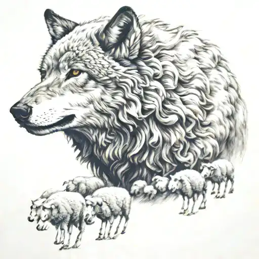 Wolf In Sheep's
