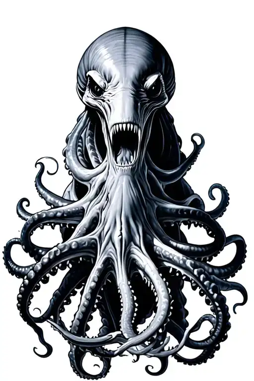 Kraken Black And Grey