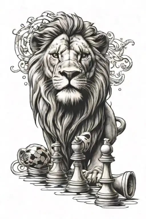 The Lion King Chess Piece