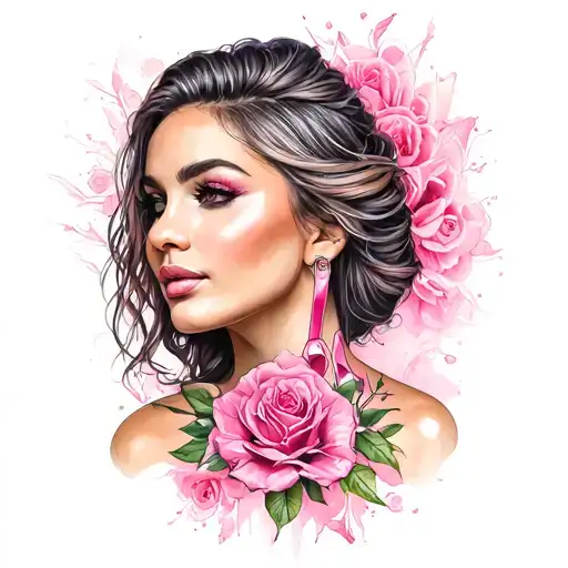 Tribute Breast Cancer Woman