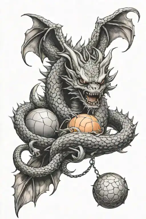 Scales With A Devil Fruit And A Dragon Ball