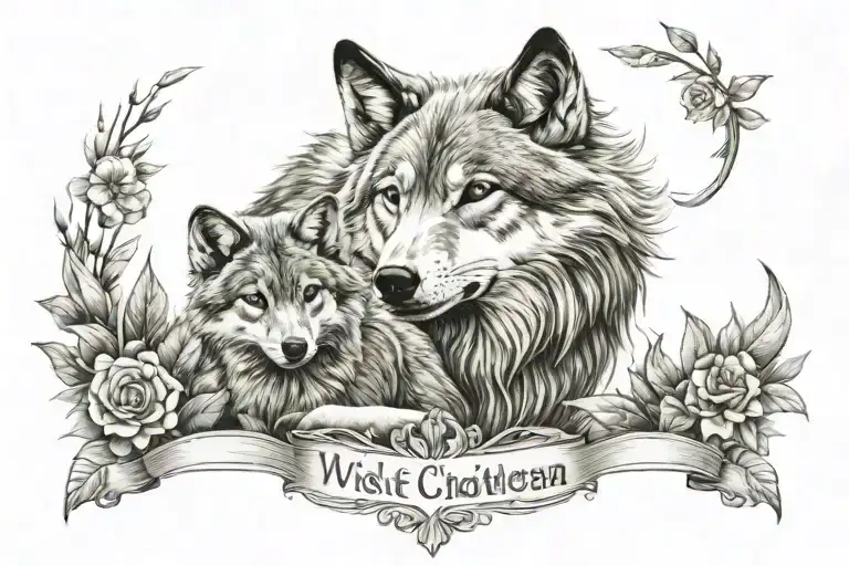 Wolf Children's Names Chest