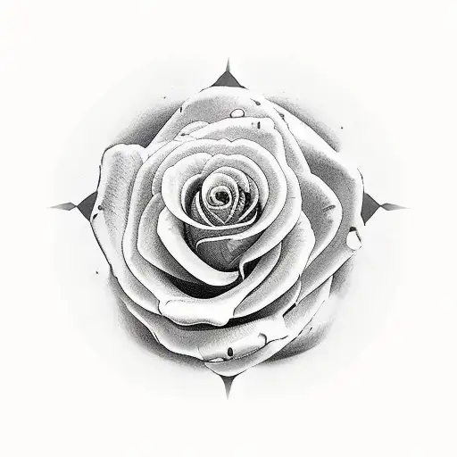 Skull Roses And Gold