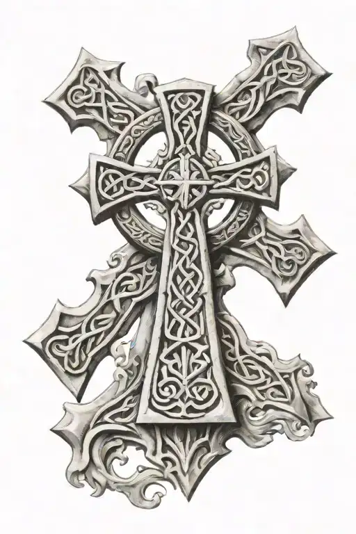 Celtic Cross Realistic