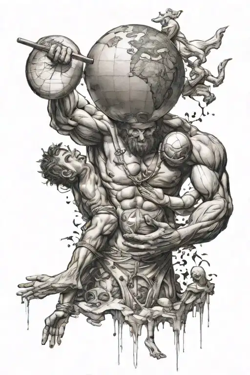 Atlas Holding Up The World