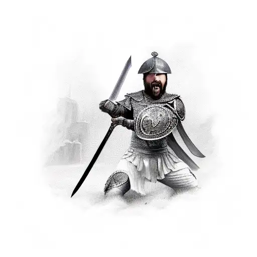 Gladiator With Sword