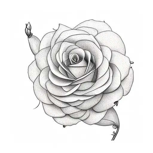 Flower Petal With The Word Blommie