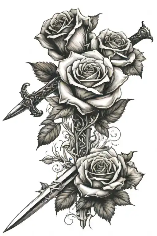 Rose And Sword