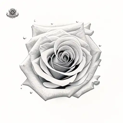 Rose With Women Face