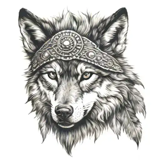 Wolf Headdress