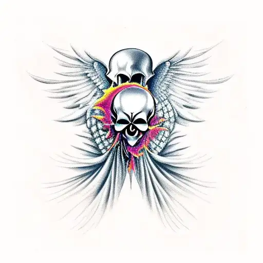 Phoenix Skull