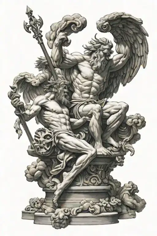 Zeus Killing Demon
