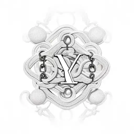 Chain With Wifes Initial E