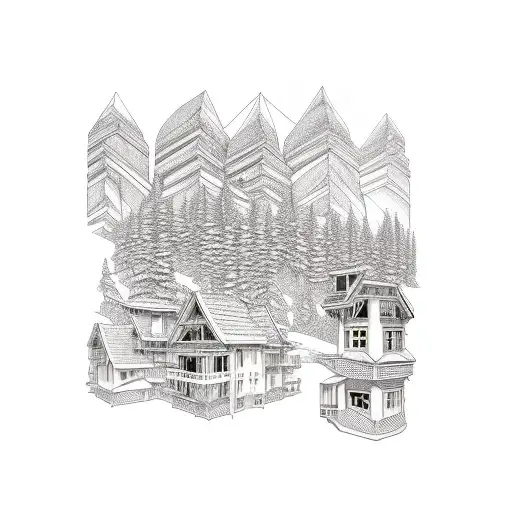 From Buildings To Mountain Range