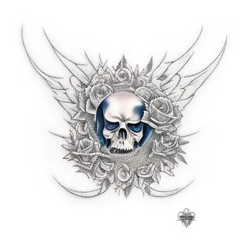 Raven And Grim Reaper