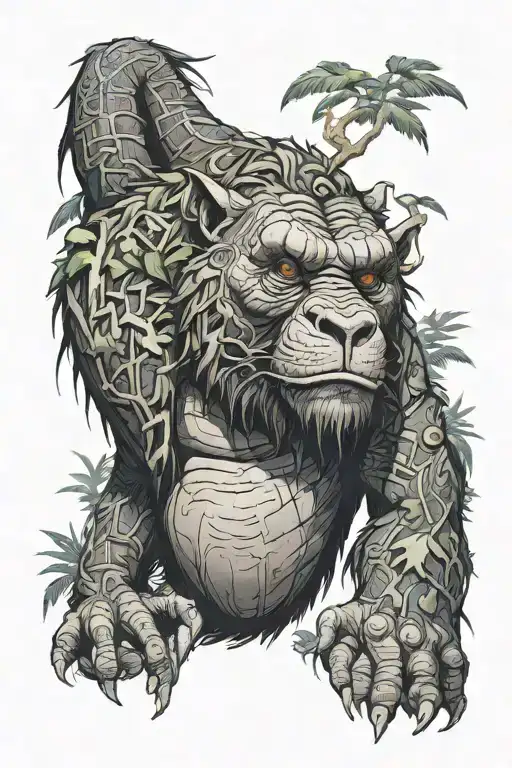 Gigantipithicus King Louie From The Live Action Movie Jungle Book