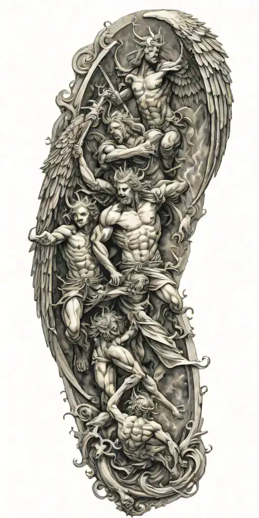 The Battle Of Angels And Demons