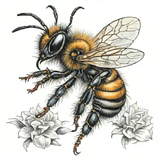 Bee Flying