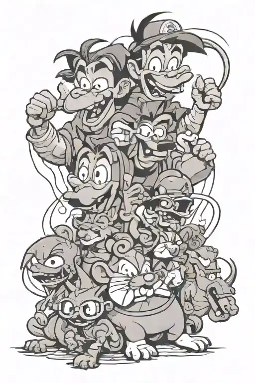 90S Cartoon Characters