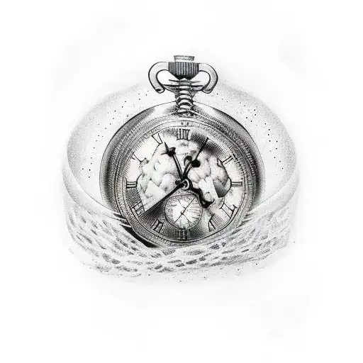 Father Time With Pain But Hope And Positive