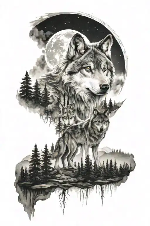 Wolf Forest Landscape