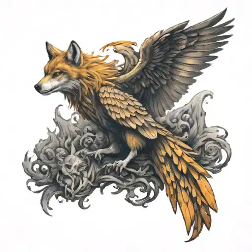 Phoenix And Wolf