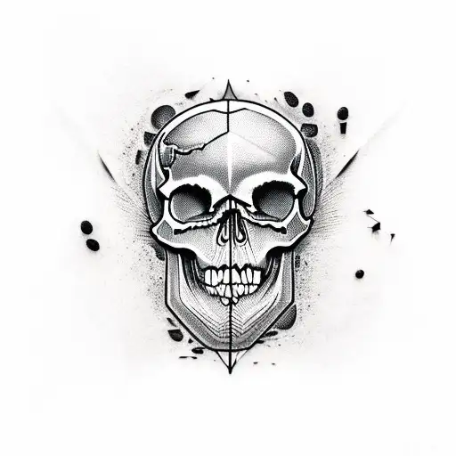 Skull And Blood