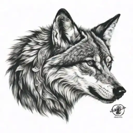 Girl In Wolf Skin