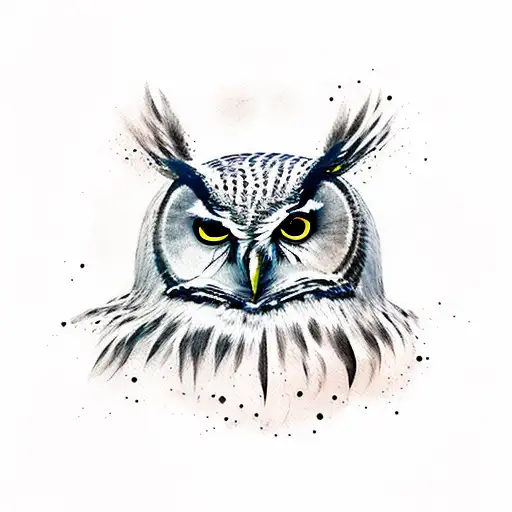 Owl Watercolour
