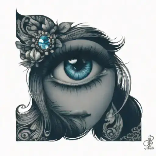 Gypsy Eye With Gems