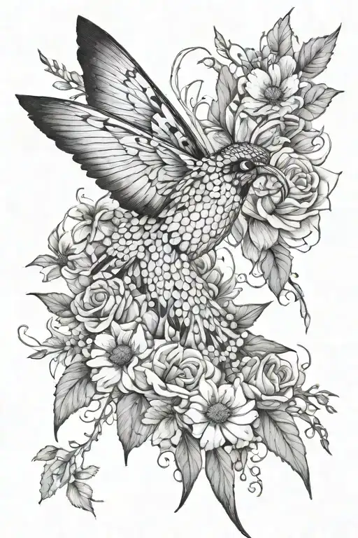 Black And Gray Cauduceus